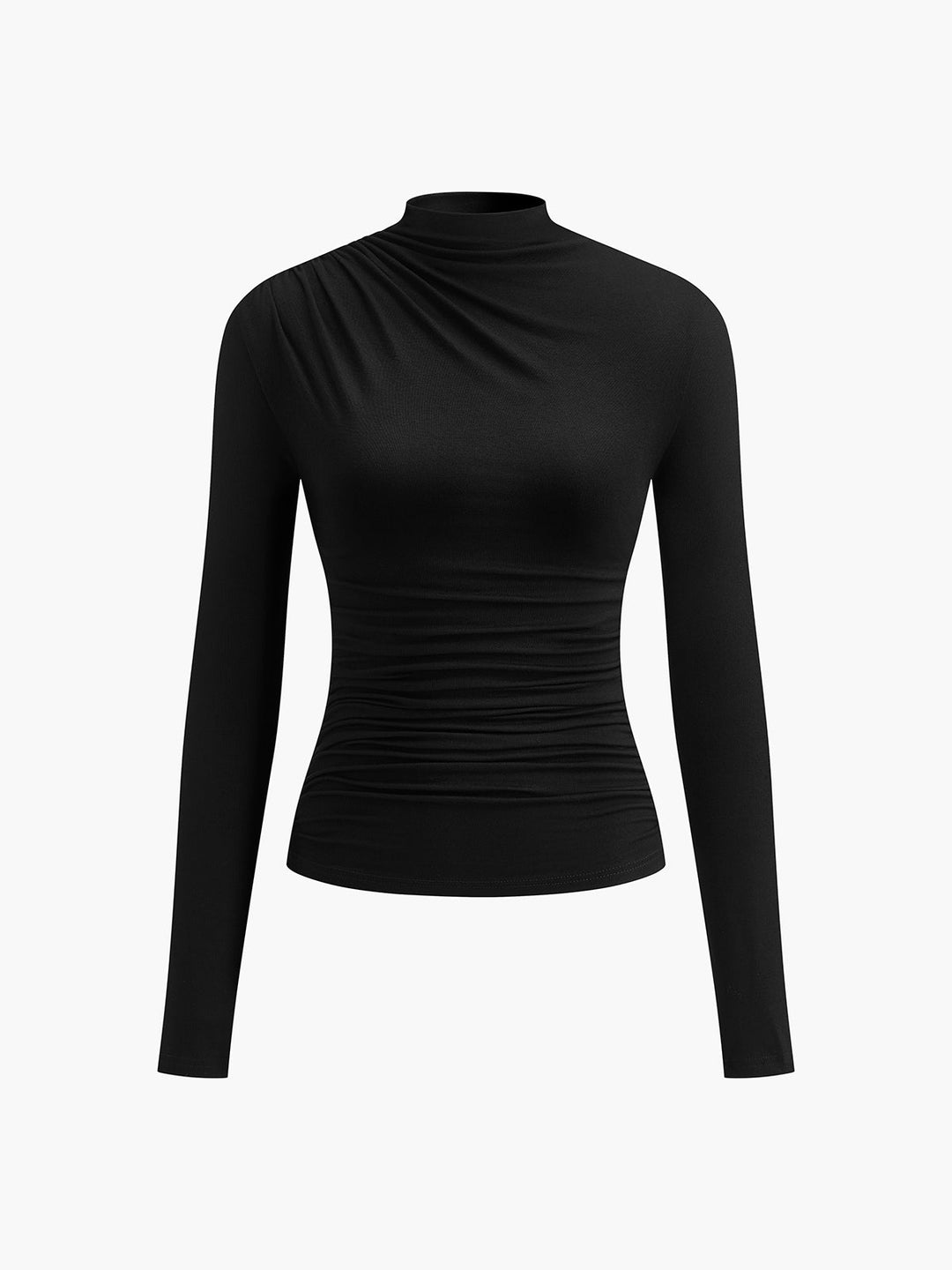 Chemise à manches longues Ruching