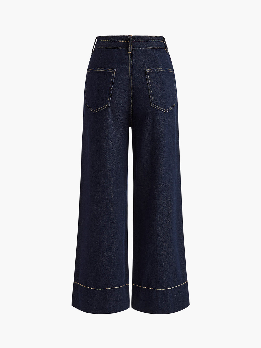 Jean Large Jambe en Denim