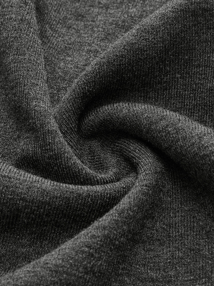 T-shirt Ajusté en Jersey à Col en V