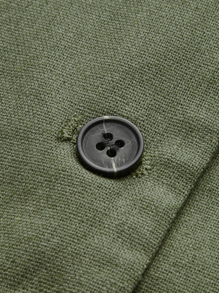 Ensemble Short Boutonné Col V avec Ceinture