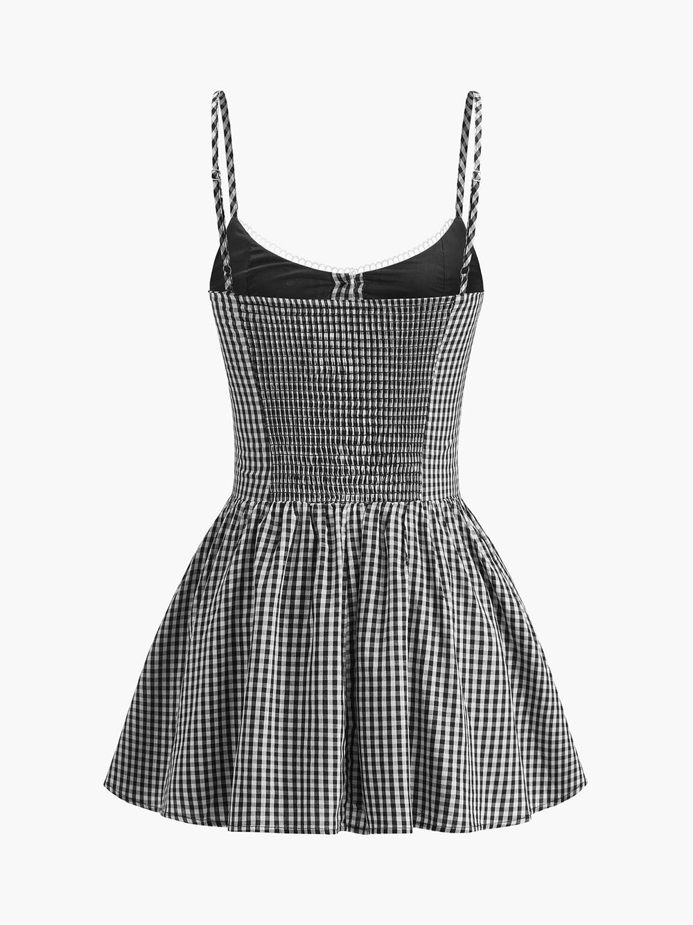 Robe Cami à Boutons Plissés