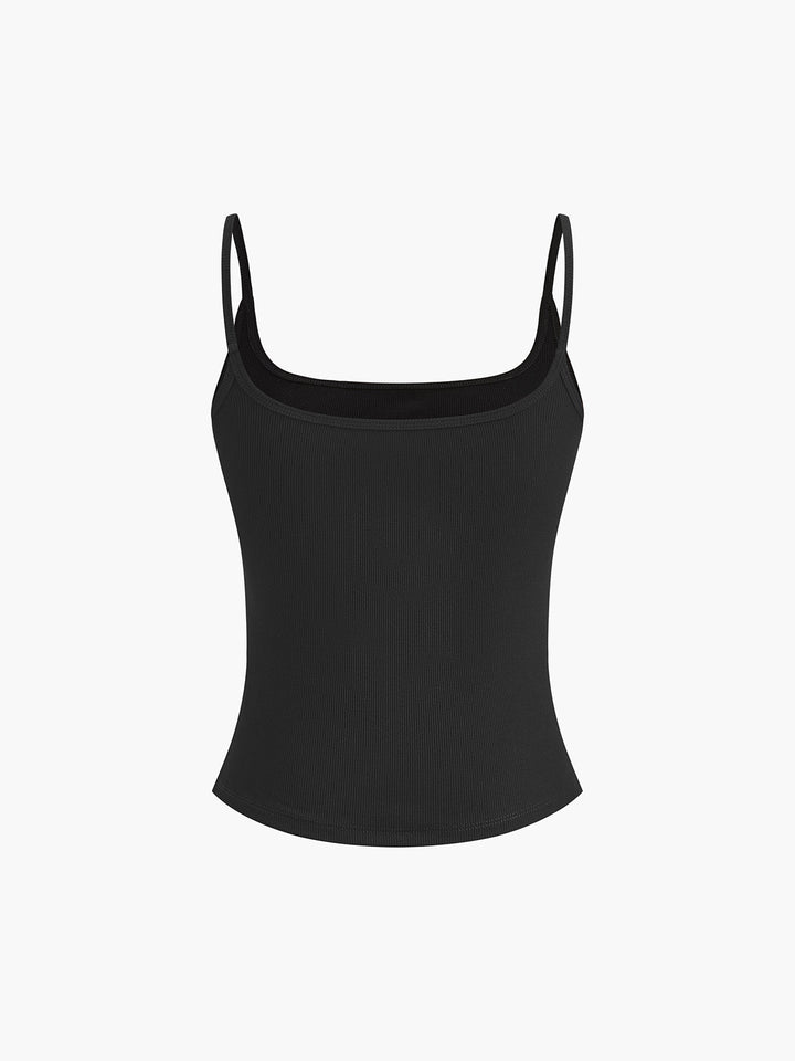 Haut Camisole à Décolleté Plongeant