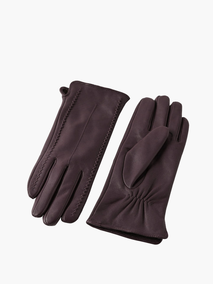 Gants Chauds Doublés en Polaire de Peau de Chèvre