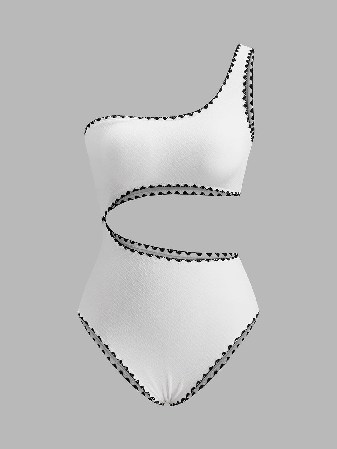 Maillot de bain une pièce à découpe et une épaule