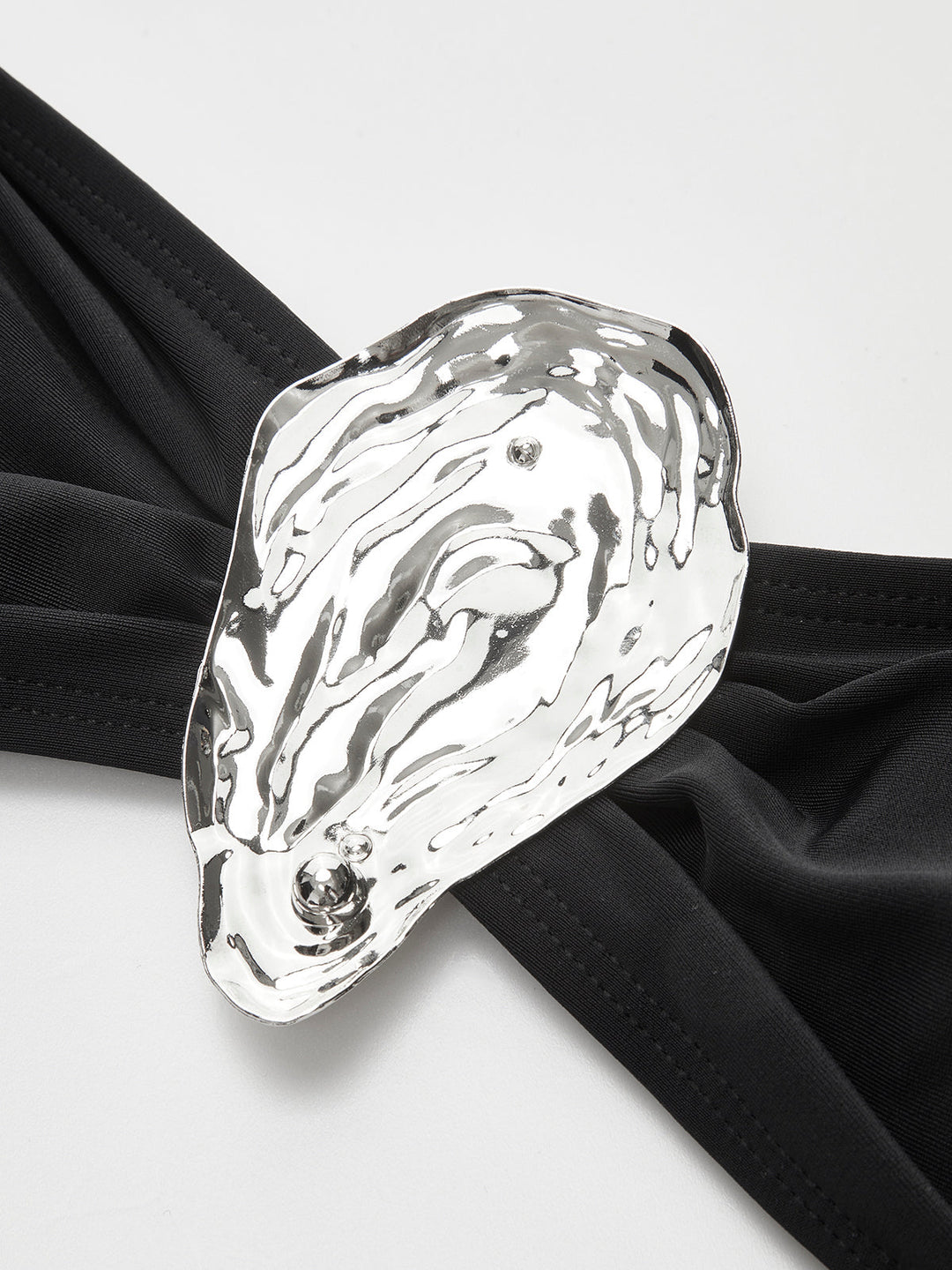 Ensemble Bikini à Liens Métalliques