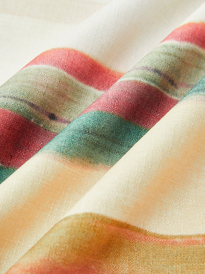Robe Cami à Rayures Aquarelle