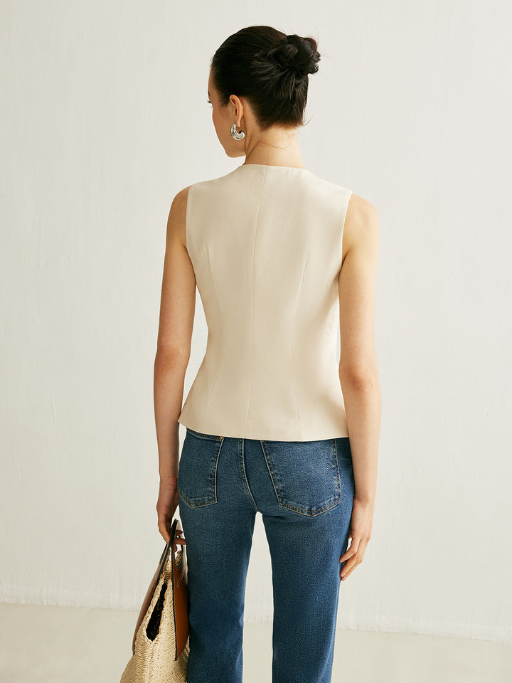 Gilet Détail Métal