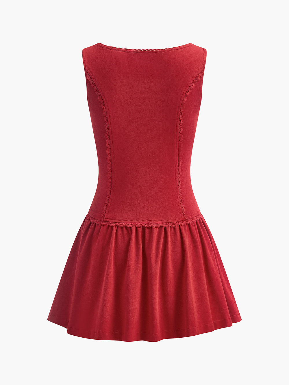 Robe Patineuse Fleurie Boutonnée