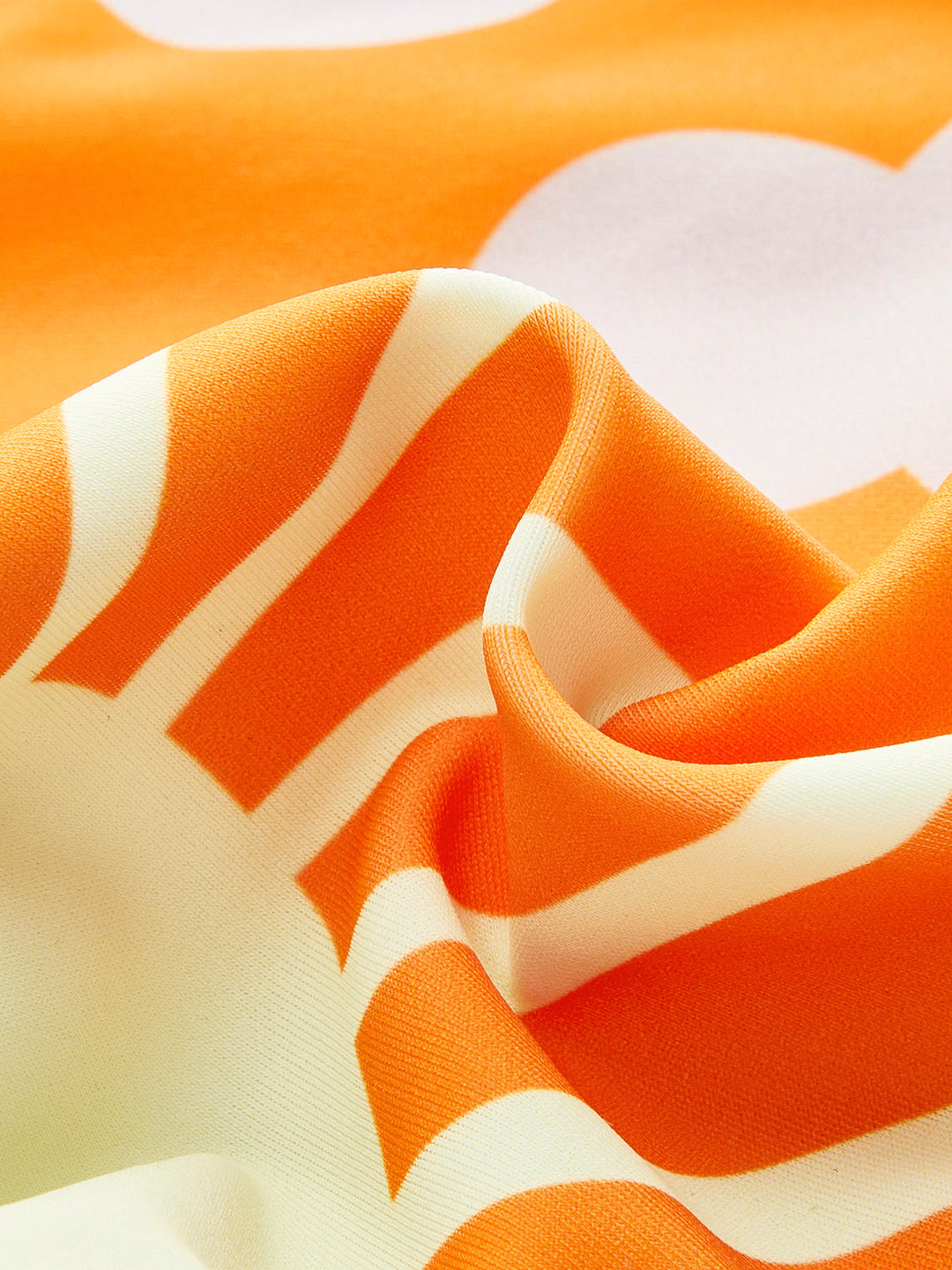 Maillot de bain une pièce tropical imprimé avec découpe au dos