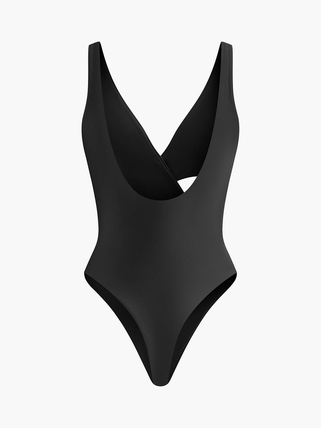 Maillot de bain une pièce V-Neck Criss-Cross