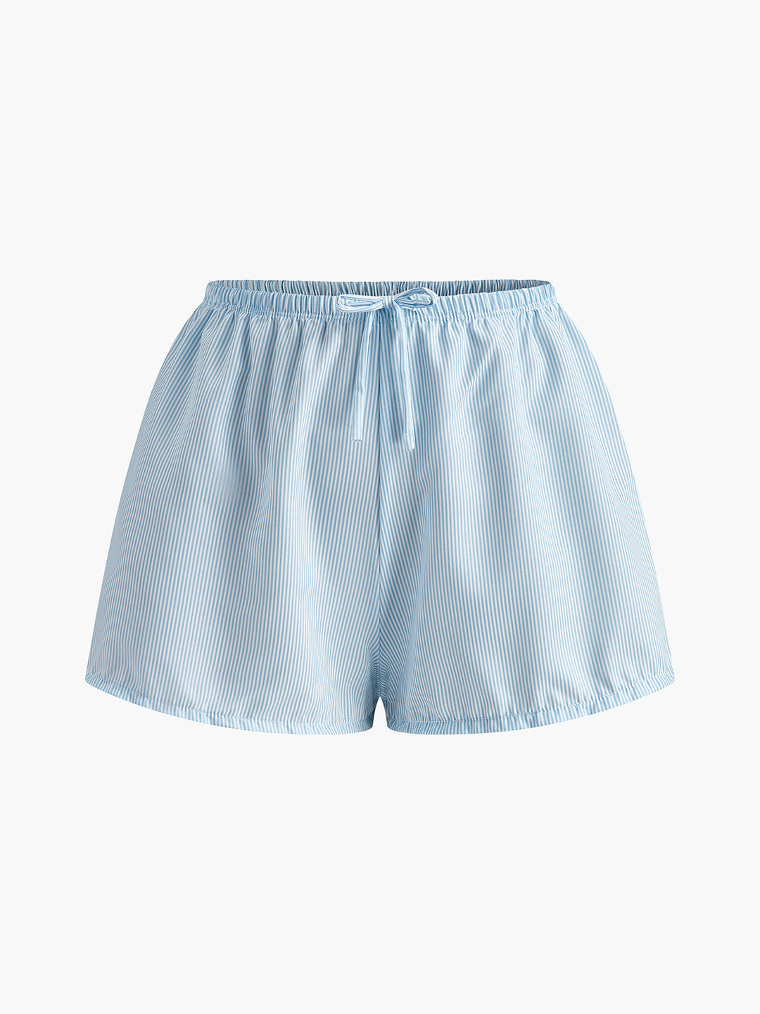 Bikini à Rayures avec Short Assorti