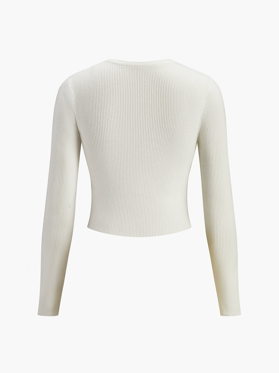 Pull Court Maillé à Découpe d'Épaule