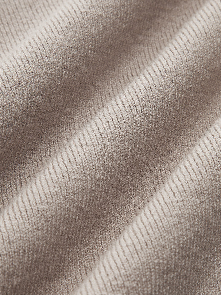 Haut en tricot à manches longues de tous les jours