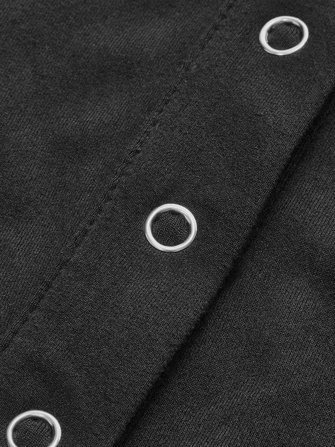 Bodysuit à col boutonné