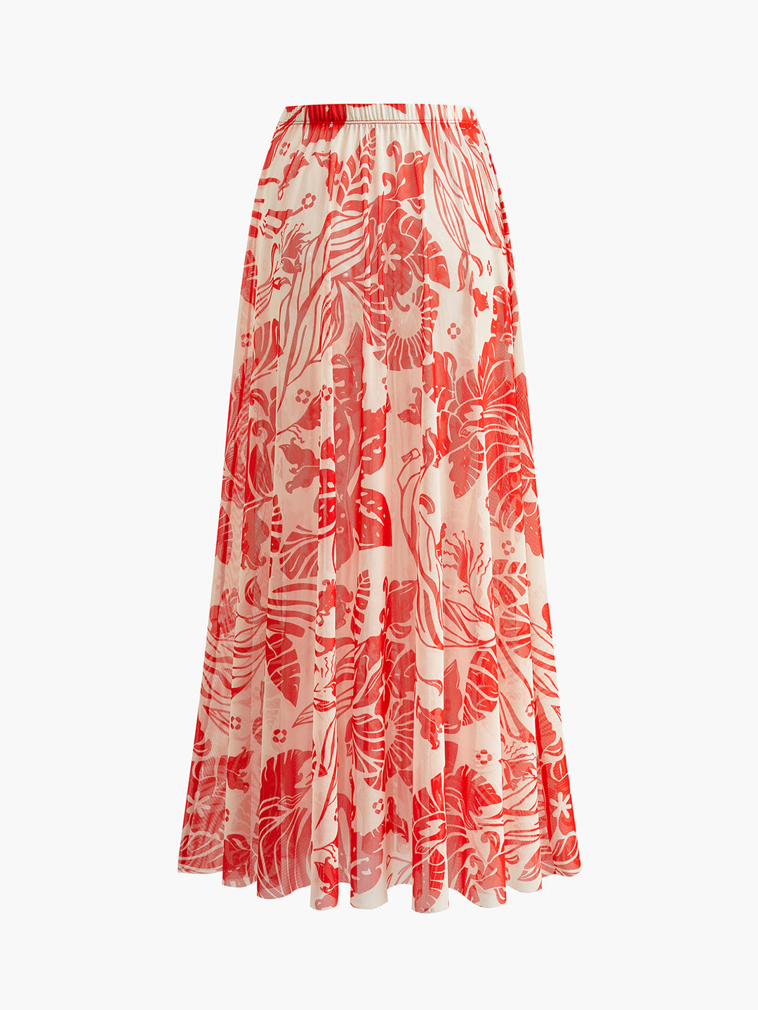 Jupon Cover-Up Imprimé en Mesh