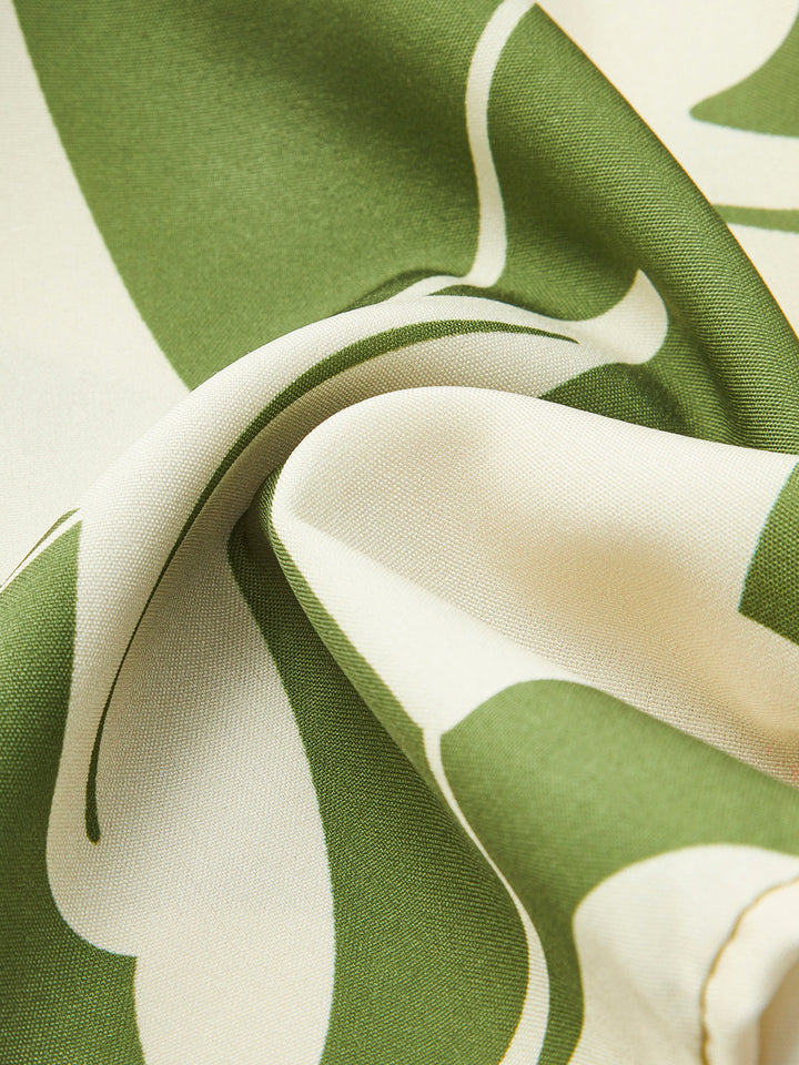 Robe Ceinture Imprimée Fleurie