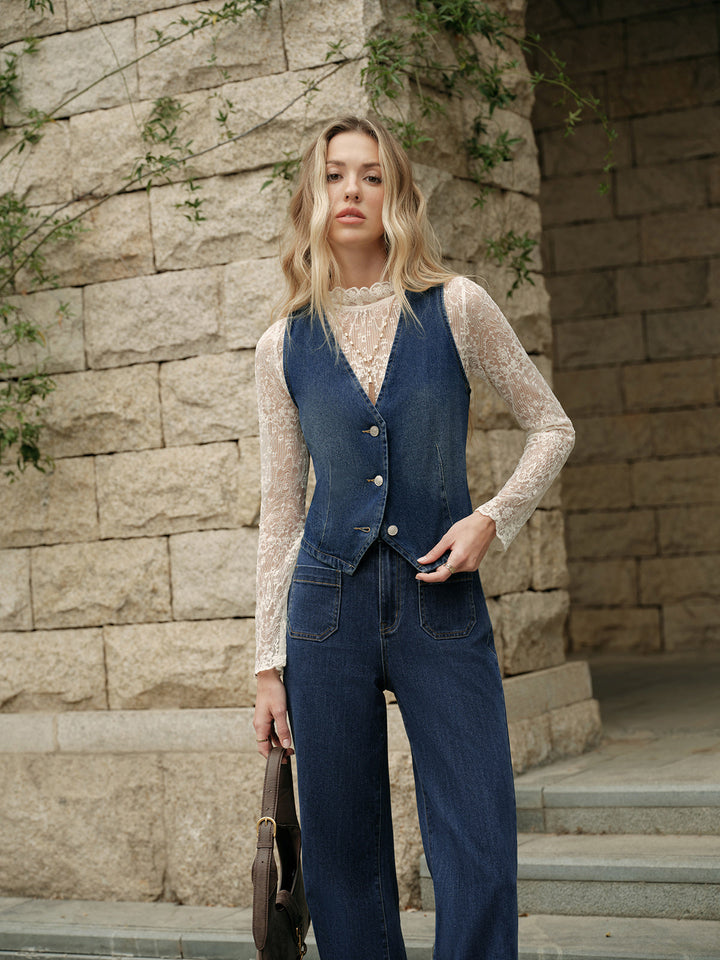 Gilet en Jean