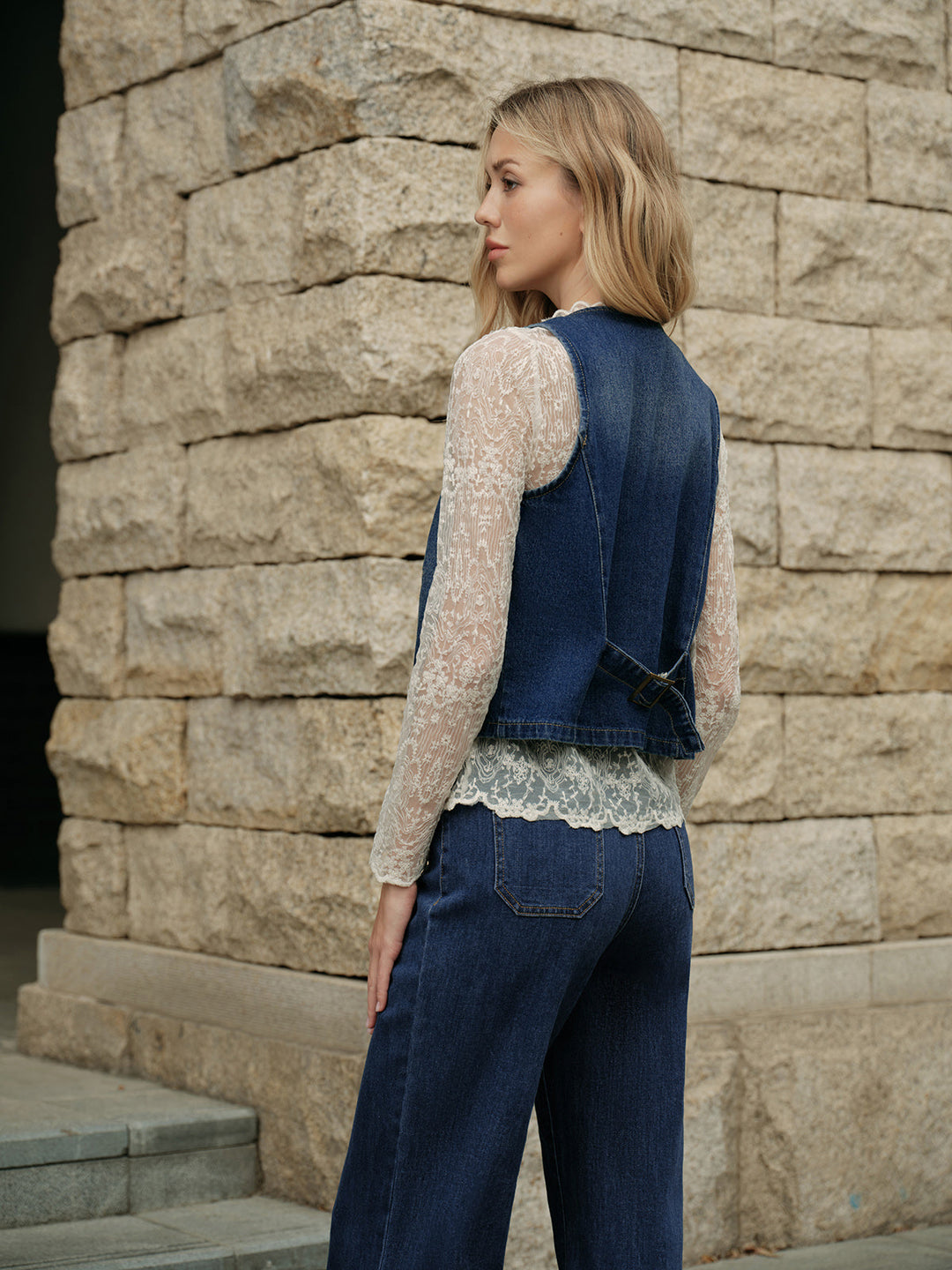 Gilet en Jean