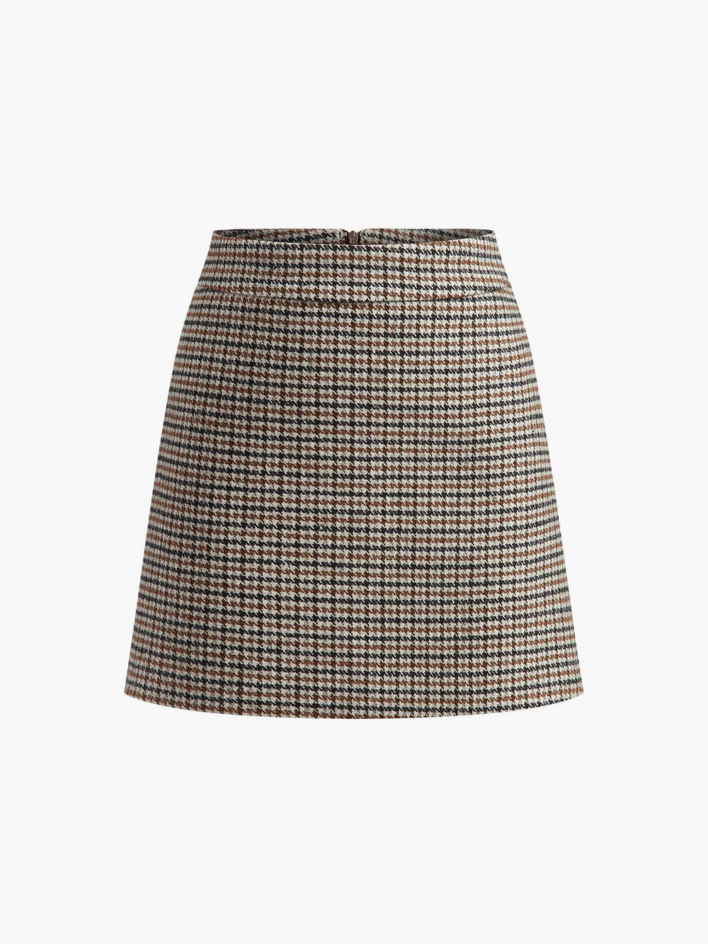 Jupe Courte Patineuse Pied-de-Poule
