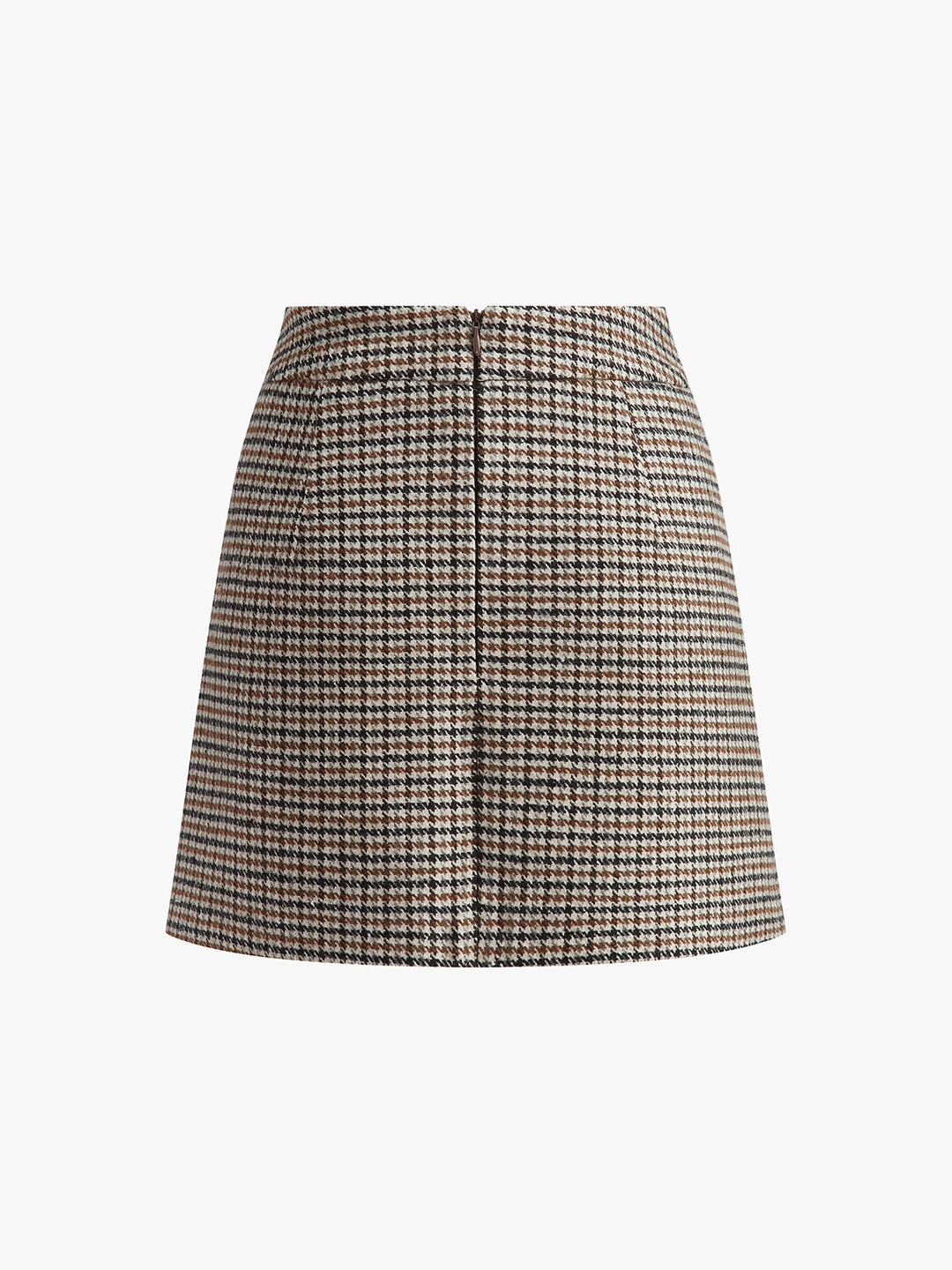 Jupe Courte Patineuse Pied-de-Poule