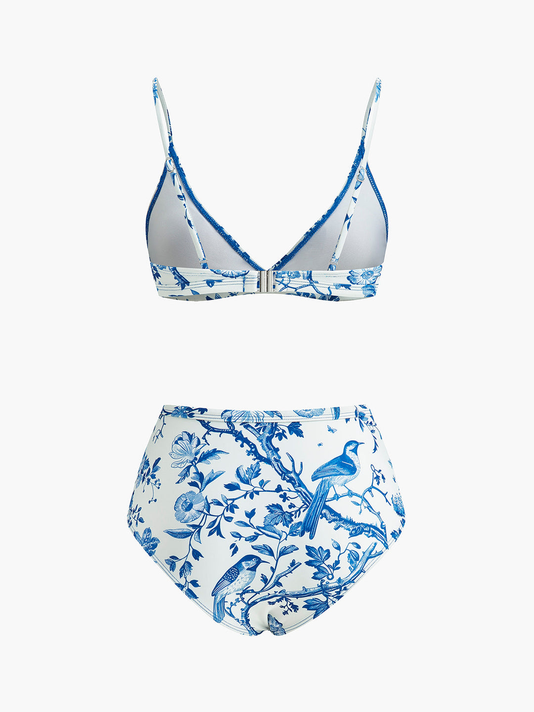 Ensemble de bikini imprimé à taille haute