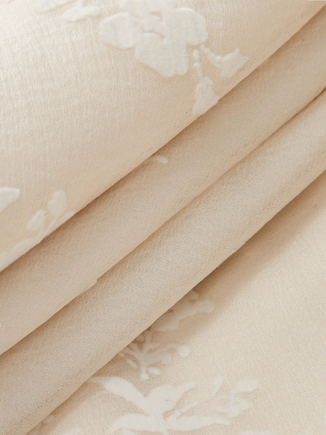 Robe Longue Jacquard Florale
