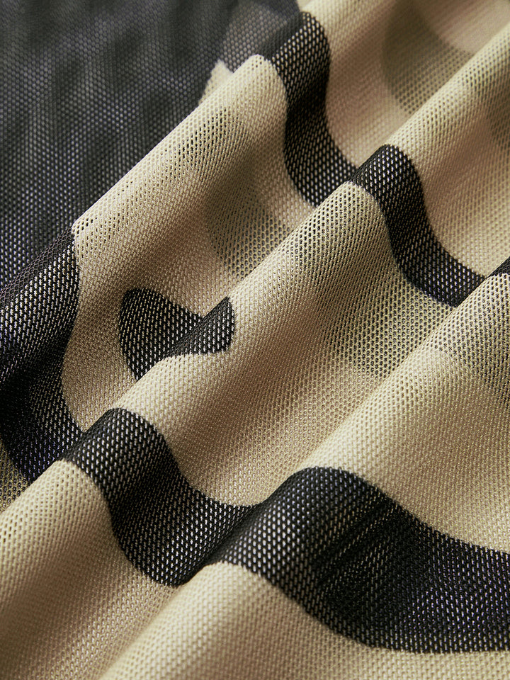 Pantalons de Plage Larges en Voile Imprimé