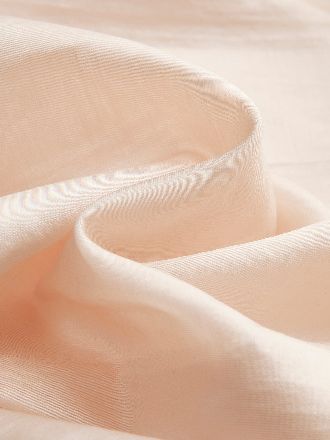 Blouse Col V Froncé Semi-Transparente en Mousseline