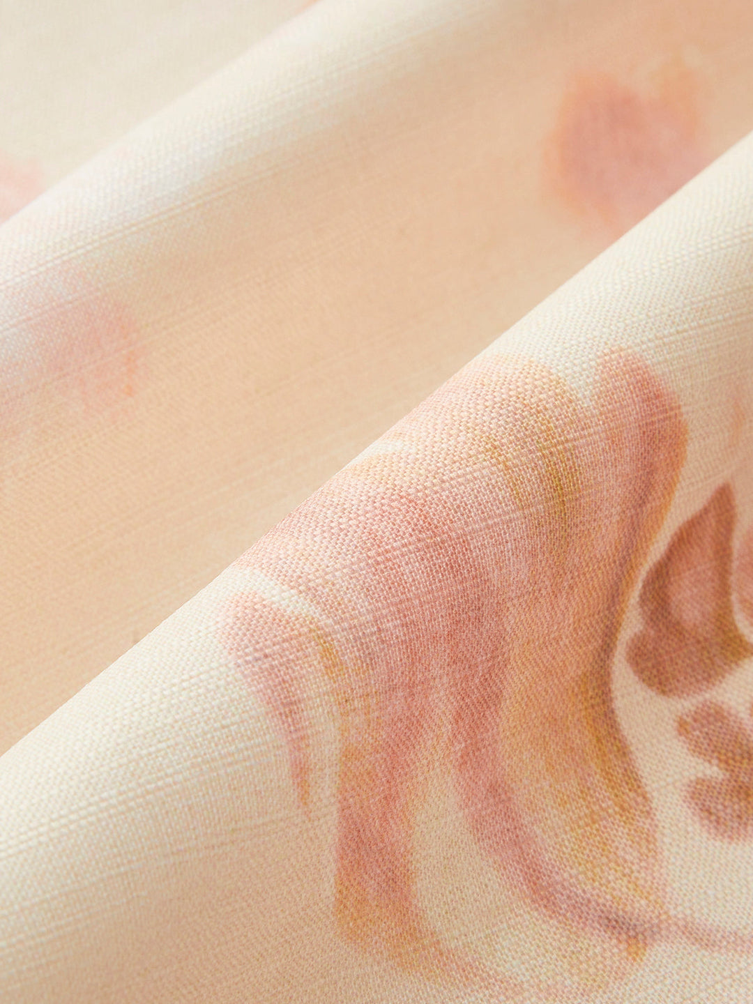 Robe Fleurie Ceinturée à Manches Ballons