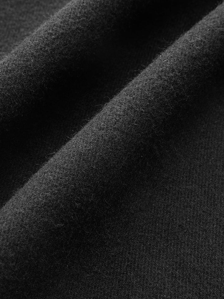 Skort à Ourlet Festonné avec Boutons Latéraux