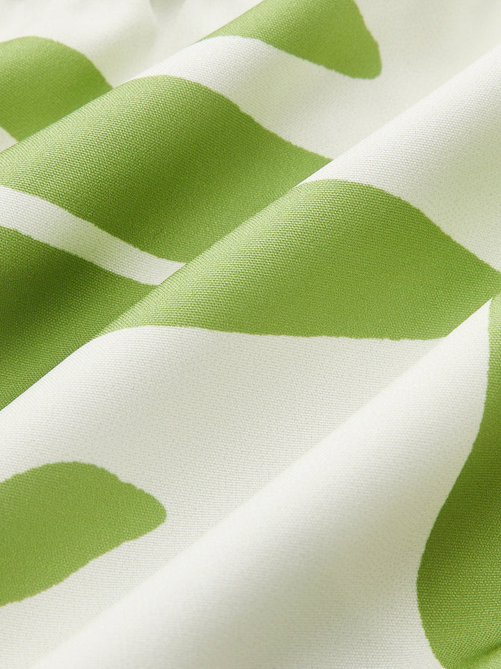 Robe Plissée Sans Bretelles à Fronces
