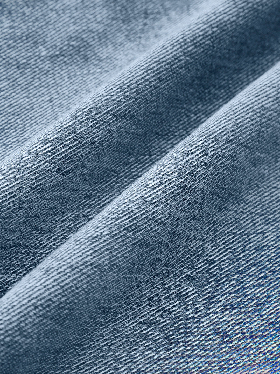 Jean en jean taille mi-haute décoré d'un nœud
