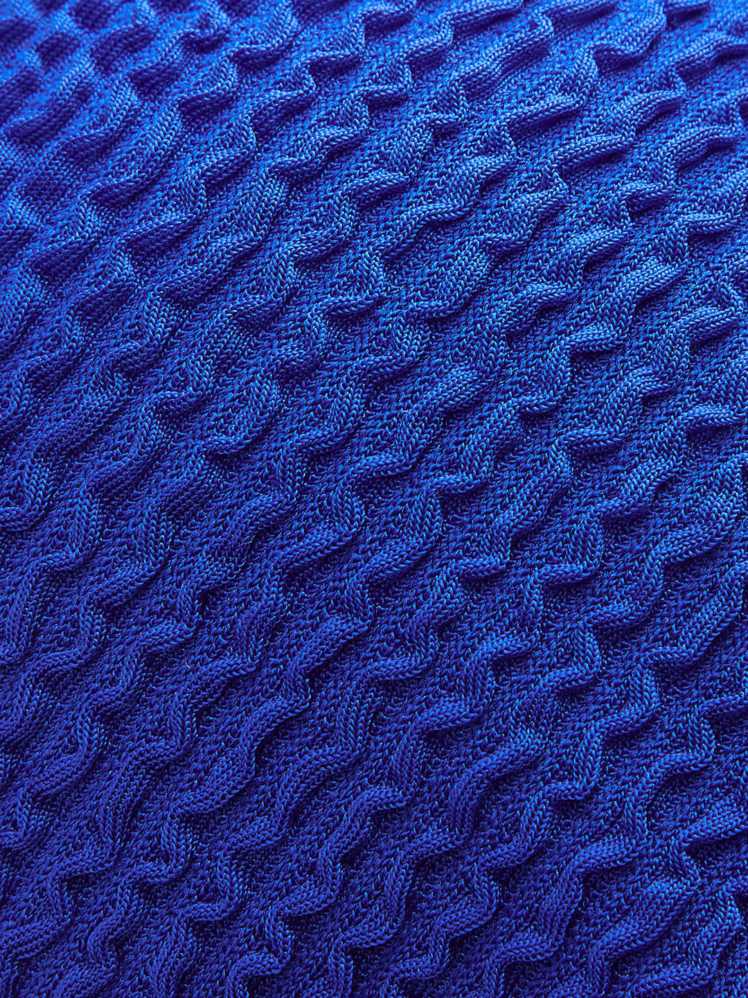 Ensemble de bikini texturé côtelé à taille haute
