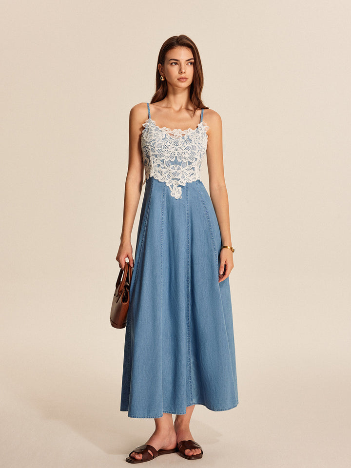 Robe Patine en Dentelle