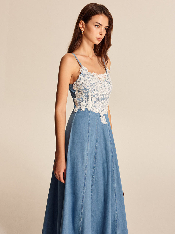 Robe Patine en Dentelle