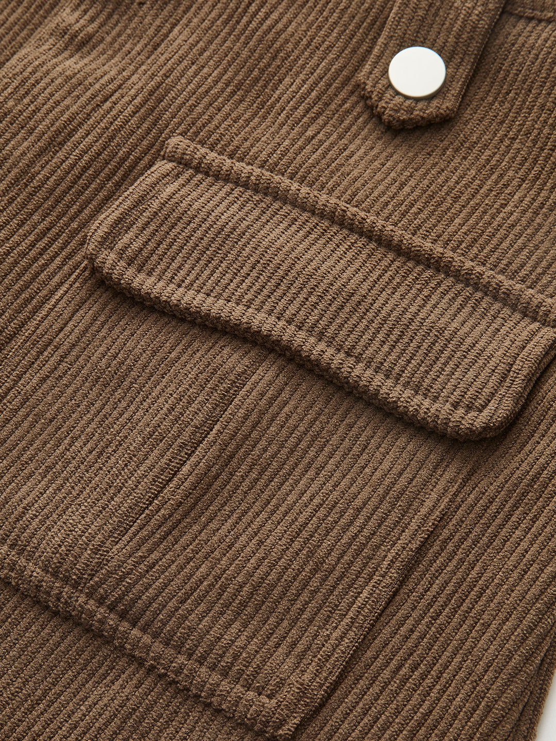 Skort Ceinture en velours côtelé avec poches