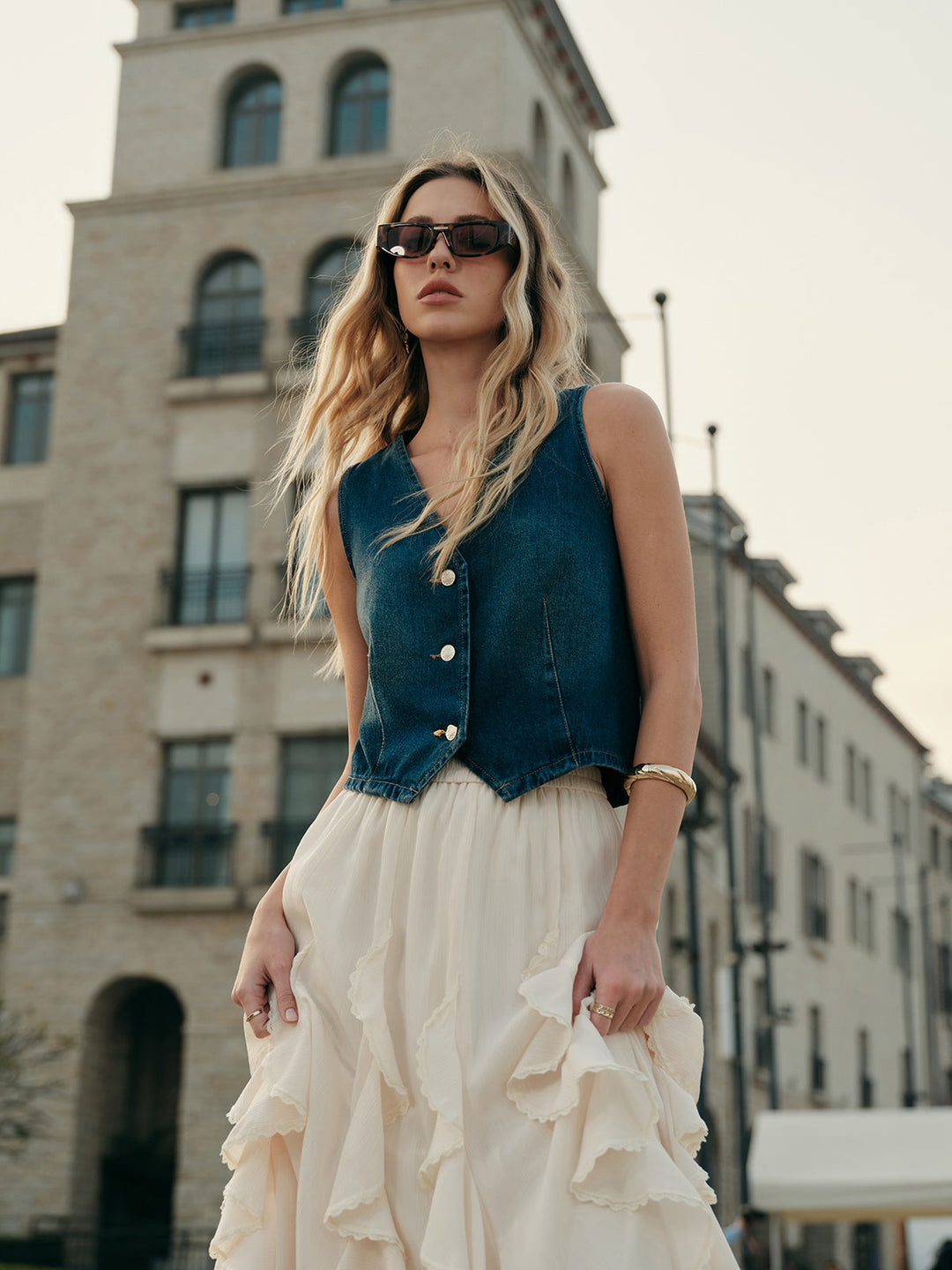 Gilet en Jean