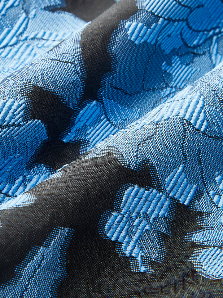 Robe Fleurie Asymétrique Sans Bretelles