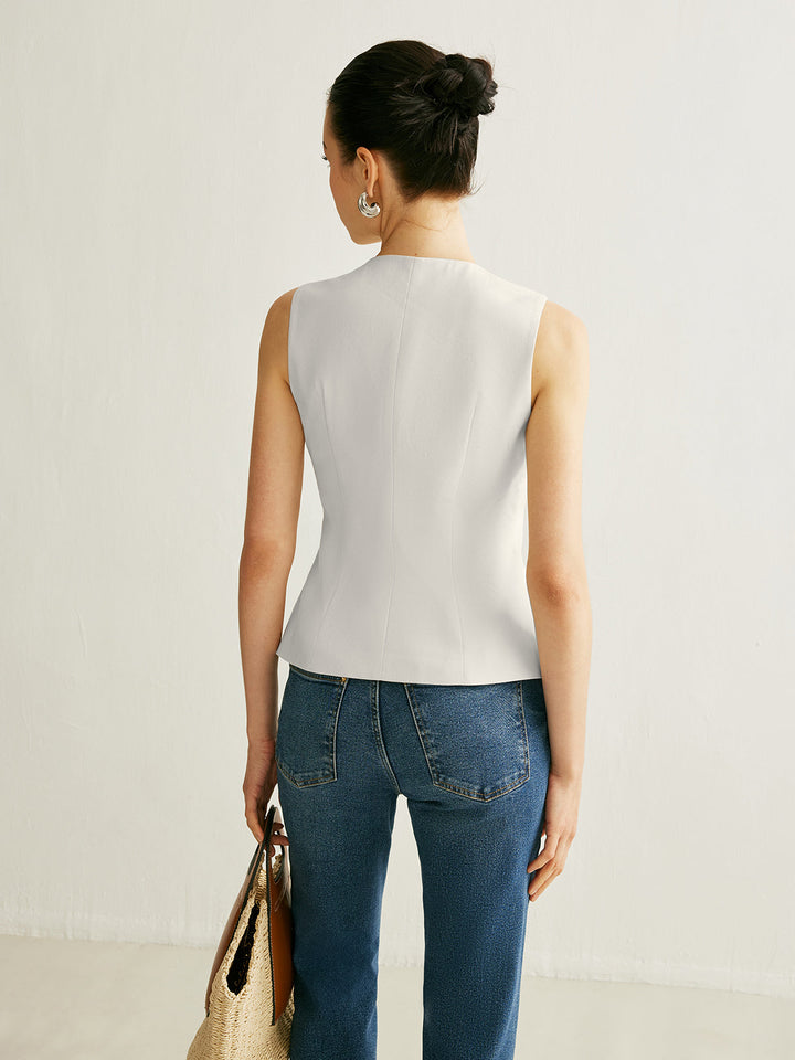 Gilet Détail Métal