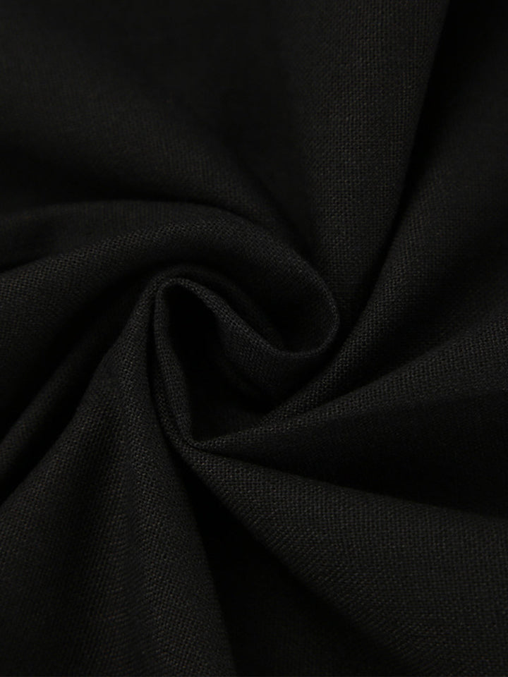 Ensemble Pantalon Minimaliste en Lin Deux Pièces