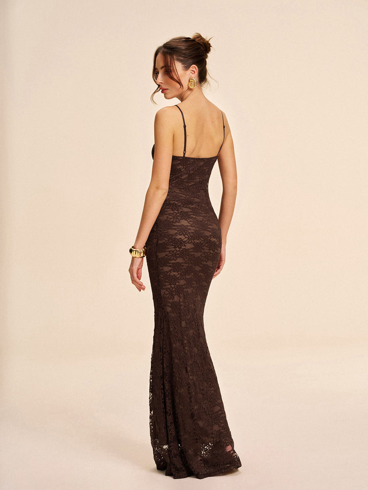 Robe Cami en Dentelle Élégante