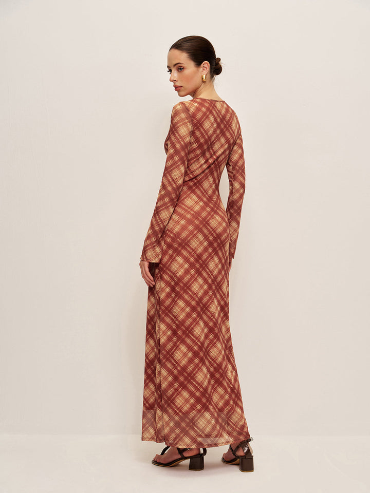 Robe Longue Robe Longue à Manches Longues