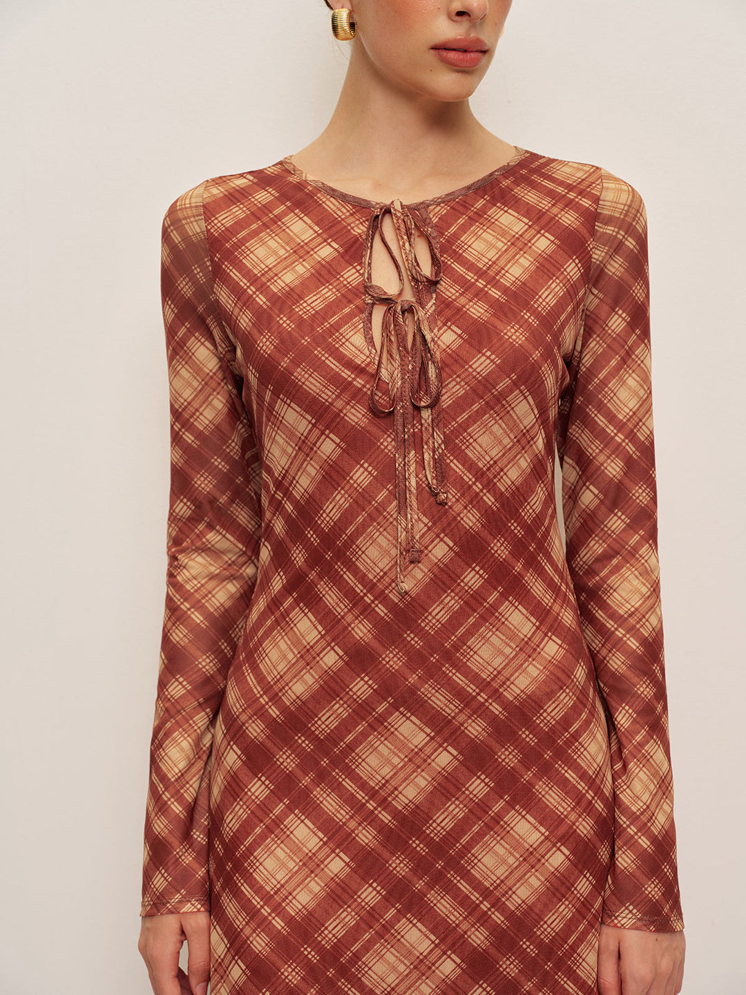 Robe Longue Robe Longue à Manches Longues