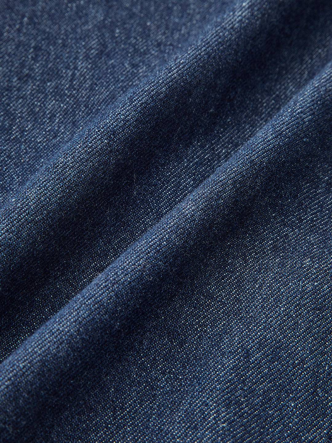 Robe en jean sans manches à col en V et boutonnée