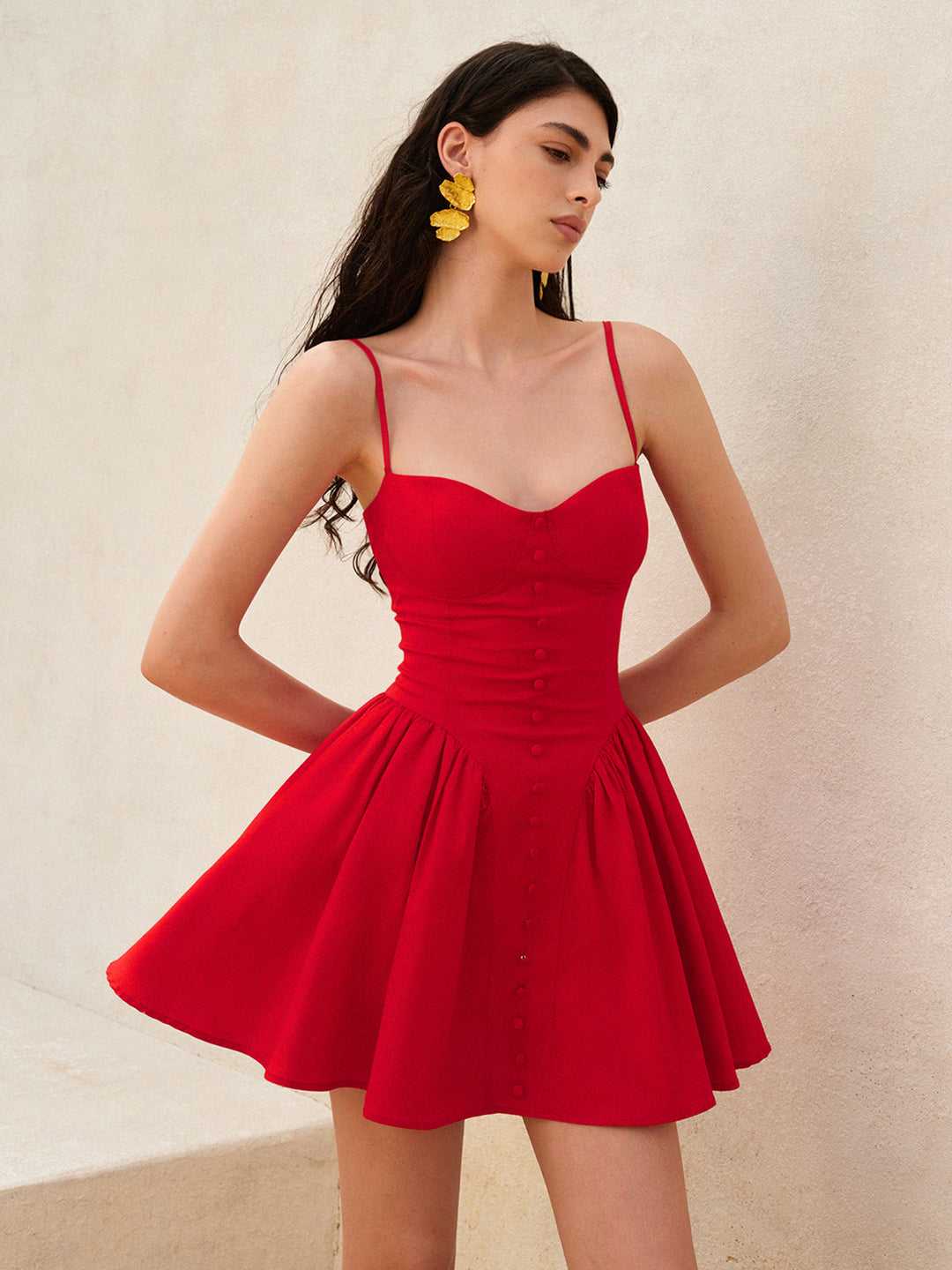 Robe Cami à Lacets au Dos