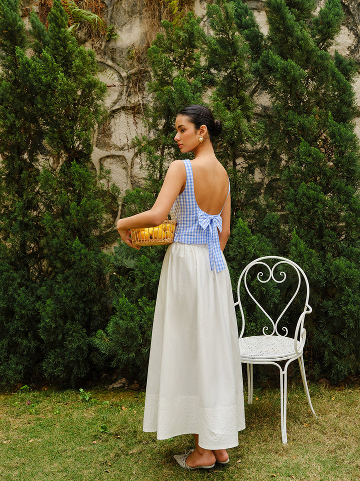 Jupe Évasée Taille Haute