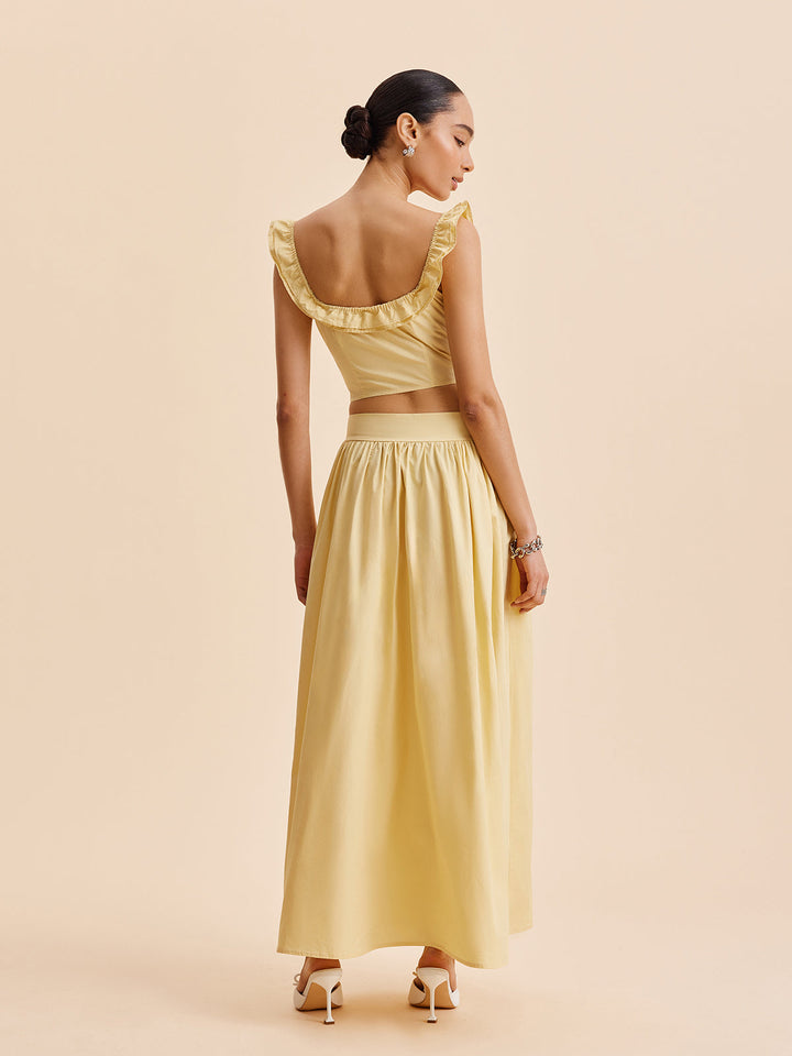 Ensemble Jupe Haut Roulé