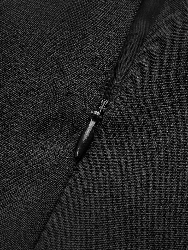 Mini Jupe Plissée Sans Ceinture