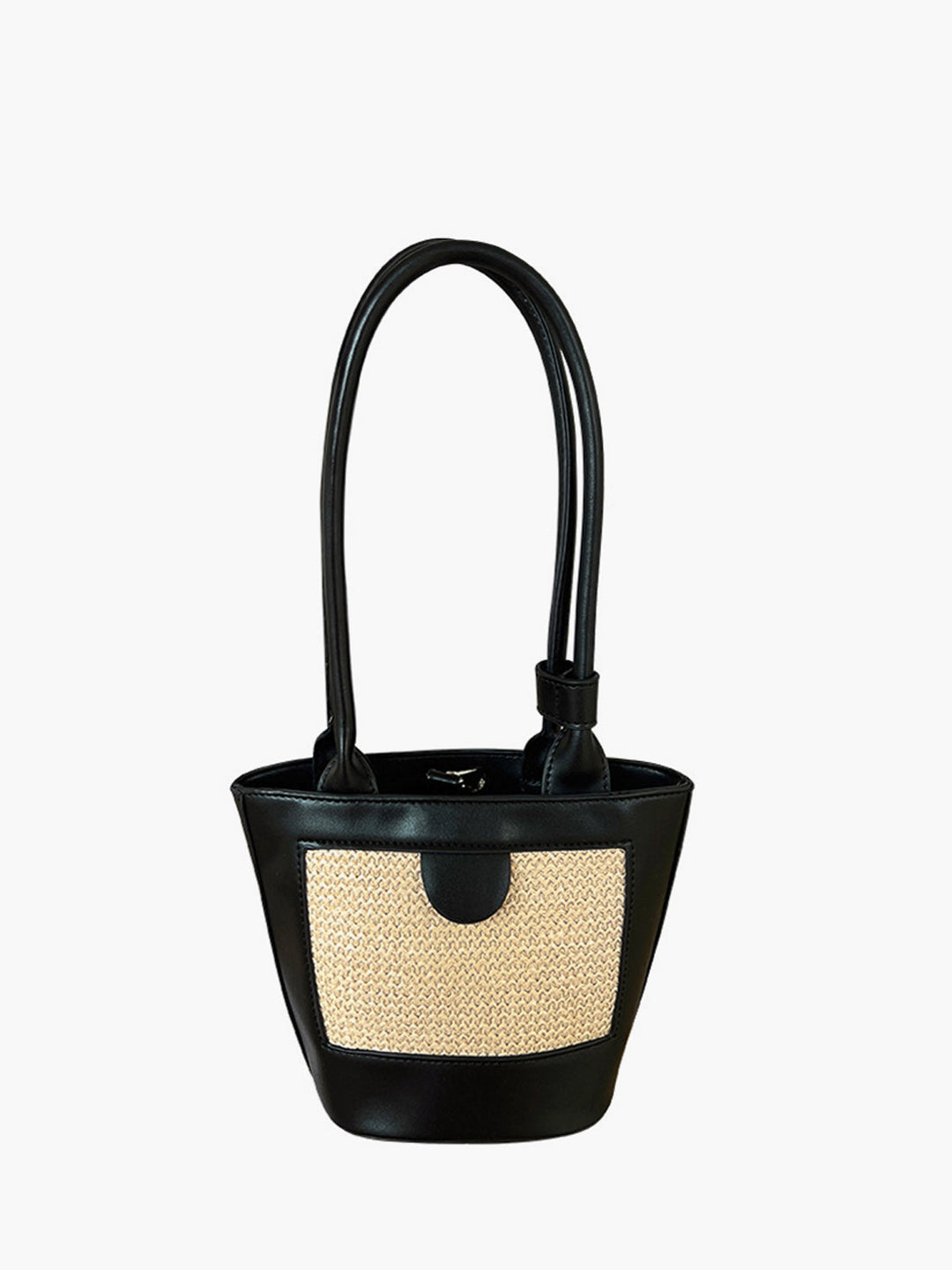 Sac Cabas Tissé Bicolore