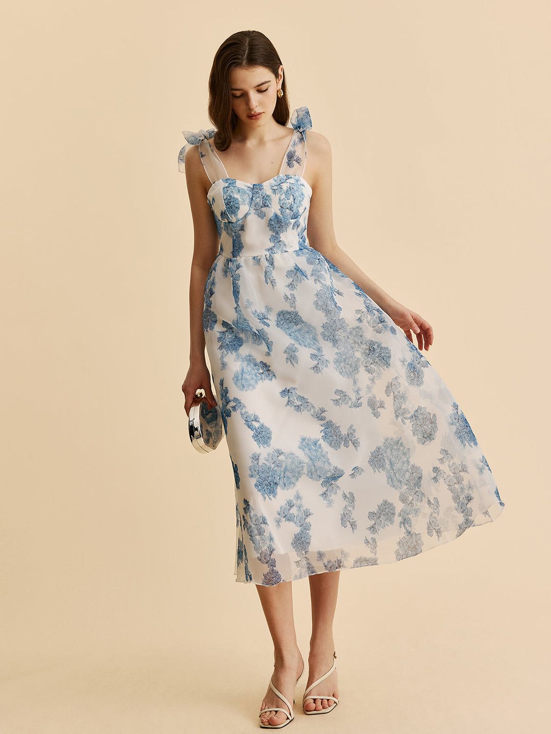 Robe à Bretelles Florales
